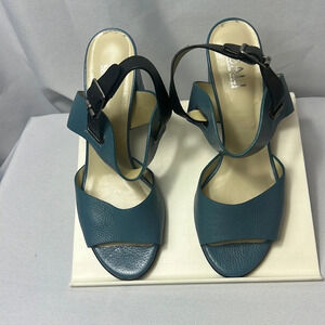 Sali Handmade Women’s Shoes Euro Size 40 USA 10 Blue Sandals